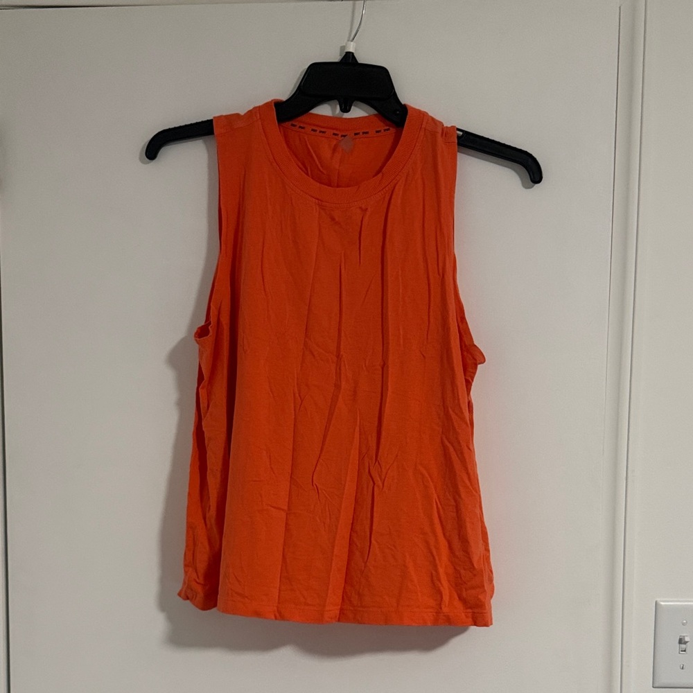 DKNY Vibrant Orange Tank Top